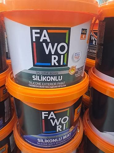 Краска Fawori Silikonlu - Тип: силиконовая краска - Назначение