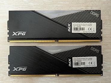Комплектующие для ПК: Оперативная память (RAM) для ПК, Б/у, XPG, 32 ГБ, DDR5, 5200 МГц — 1