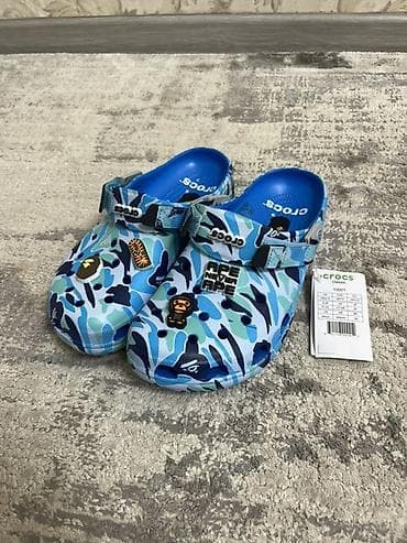 Сабо, 41, Crocs, Новый, цвет - Синий, Самовывоз, Платная доставка — 1