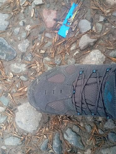 Өтүктөр: Эркектердин ботинкеси, 42, Columbia, Колдонулган, түсү - Боз, Акысыз жеткирүү — 3