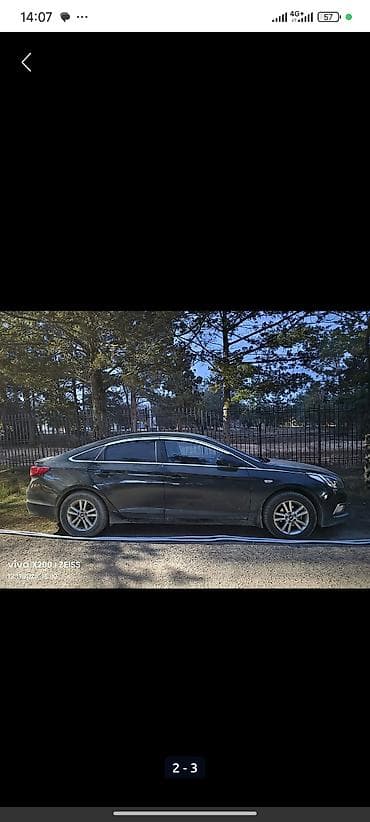 Унаа: Hyundai Sonata: 2016 г., 2 л, Автомат, Газ, Седан — 2