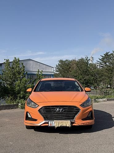 sanata: Сдаю под выкуп Hyundai Sonata 2019 2019-жылкы кызгылт сары түстөгү — 3