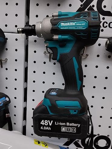 lithium: Аккумуляторный ударный гайковерт/шуруповерт Makita (Lithium drill) - — 1