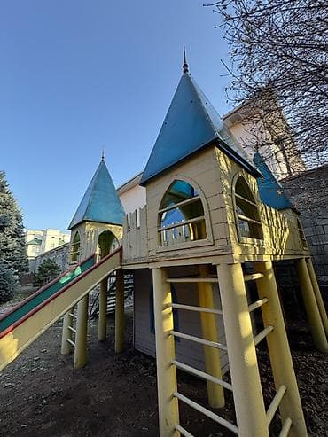 машина домик: Детский уличный игровой комплекс «Замок» - Тематика: сказочный замок — 2