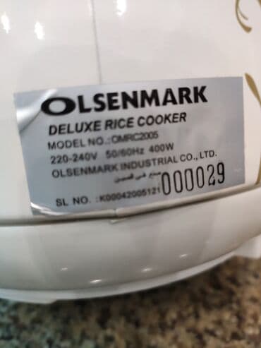 рисоварка ош: Новая рисоварка на 6 чашек риса или другой крупы, также в комплекте — 10