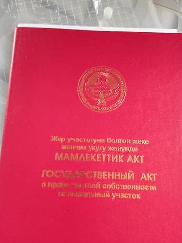 уч: 423 соток, Курулуш, Кызыл китеп — 1