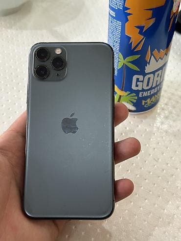 apple iphone: IPhone 11 Pro, Б/у, 64 ГБ, Чехол, 100 % — 1