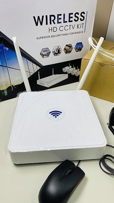 dji phantom 3: Комбо комплект видеонаблюдения — 4 беспроводные камеры + nvr +500 gb — 6