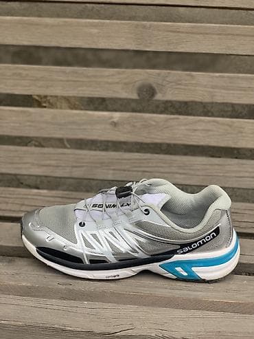 ботинки муж: Мужские кроссовки, 43, Salomon, Б/у, цвет - Серебристый, Самовывоз, Бесплатная доставка — 1