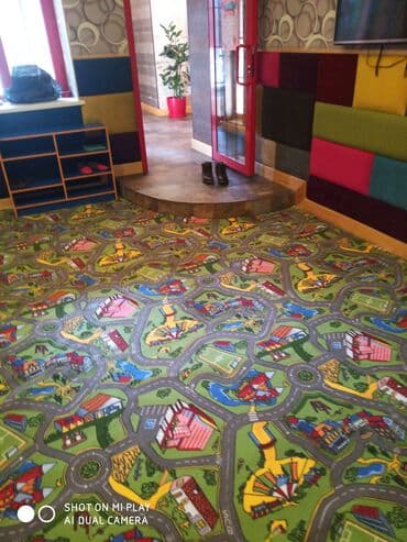 ковровые: Ковровая дорожка Новый, 100 см * 1 пог. м, Синтетика, Геометрия — 15