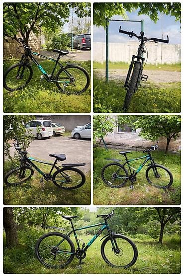 фикс grey: Горный велосипед 26" - Рама: алюминиевая, жесткая хвостовая — 1