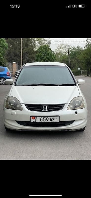honda civic ош: Honda Civic: 2003 г., 1.7 л, Вариатор, Бензин, Хетчбек — 3
