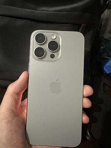 iphone zr: IPhone 15 Pro Max, Natural Titanium — 1