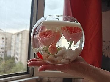 подсвечник: Магия в стекле: Цветы, которые не завянут, и огонь, который согреет! — 1