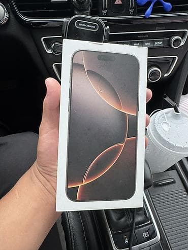 apple 12: IPhone 16 Pro Max, Новый, 256 ГБ, Desert Titanium, Коробка, 100 % — 6