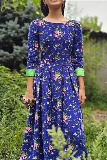 плащ велюр: Вечернее платье, Коктейльное, Длинная модель, С рукавами, S, M — 7