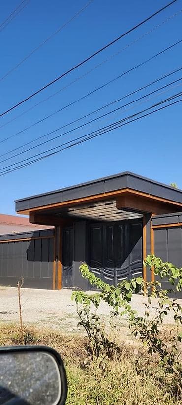 Дизайн, проектирование: Навесы и облицовка фасадов из тинкафона (сэндвич/алюкобонд-панели) - — 1