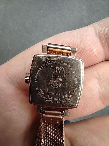 sapphire: Классические часы часы, Tissot, Швейцария, Водонепроницаемые, Женские — 3