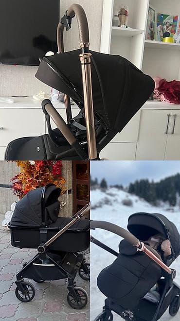 Детская коляска 2 в 1 Kidilo (шасси с прогулочным блоком и люлькой)