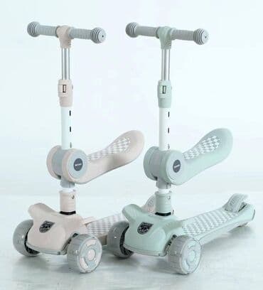 Детский самокат, Трёхколёсный, Новый
