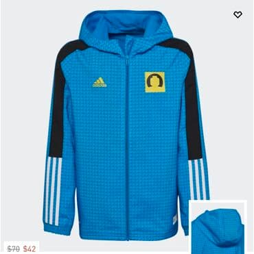 футбольная форма для детей: Новая ветровка Adidas оригинал из США. На 13-14лет. Цена — 1