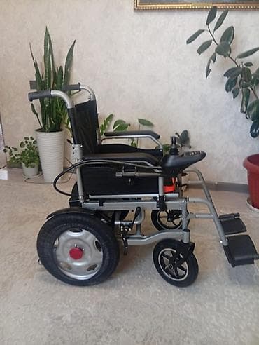 яркие: Электрическая инвалидная коляска с джойстиком - Электропривод на — 2