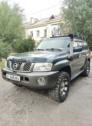 срочно продаю в связи с переездом: Nissan Patrol: 2007 г., 4.8 л, Автомат, Газ, Внедорожник — 1