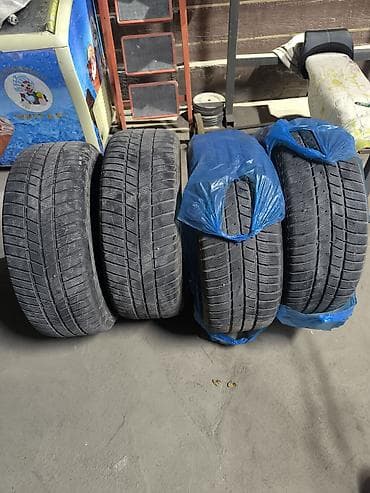 Шины 235 / 55 / R 18, Всесезонная, Б/у, Комплект, Внедорожные (АТ/МТ), Чехия, Barum