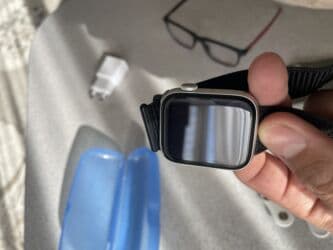 apple watch series 4: Apple Watch 5 series оригинал 44 мм Смарт-часы с прямоугольным — 4