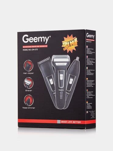 vgr триммер: Триммер Для тела, Универсальный, Для бороды, Нержавейка, Функция бритья — 1