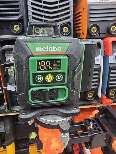 metabo: Лазерный нивелир Metabo с креплением на штангу/штатив - — 1