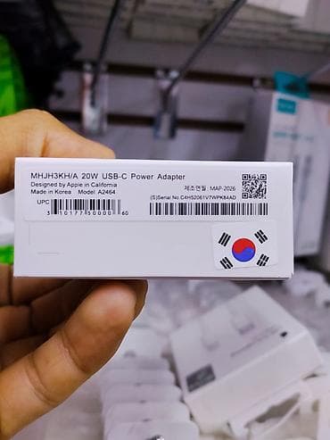 iphone adapter: Адаптер питания Apple USB‑C 20W (модель A2464) - Мощность: 20 Вт — 2
