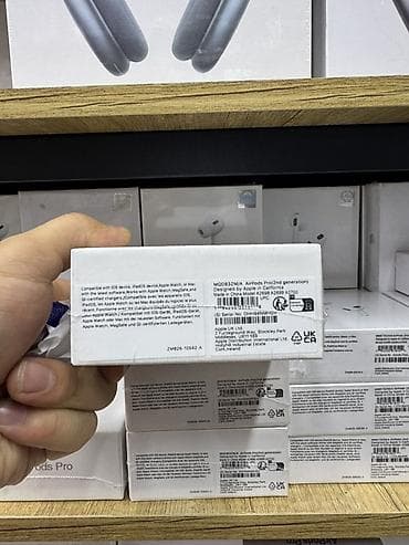 Аудиотехника: Беспроводные вакуумные наушники, Apple, AirPods Pro 2 — 2