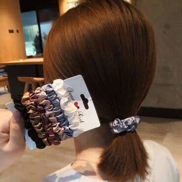 женские сумка: Резиночки для волос - комплект - 6 шт — 2