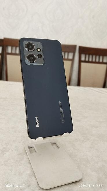 redmi note 12 новый: Redmi, Redmi Note 12, Б/у, 128 ГБ, цвет - Синий — 1