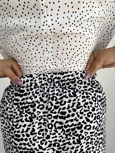 балдарга кийим: Юбка миди с разрезом сбоку От 300 сом, оптом 250 сом в наличии 350 шт — 8