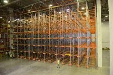 магазинное оборудование: Фронтальные складские стеллажи под заказ. Фронтальные паллетные — 15