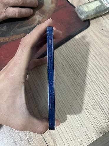 galaxy s20 plus: IPhone 12 mini, Б/у, 64 ГБ, Синий, Чехол, 72 % — 3