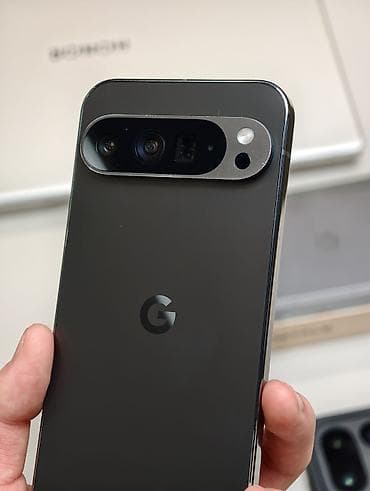 xa max: Google Pixel 9 Pro XL, Б/у, 256 ГБ, цвет - Серый, eSIM, 1 SIM — 2