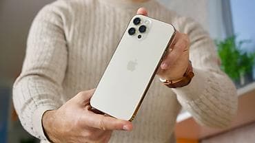 IPhone 12 Pro Max, Б/у, 256 ГБ, Серебристый, 77 %