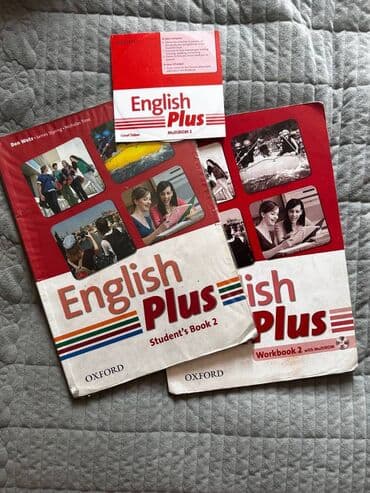 English Plus 2 Книга+воркбук+диск Состояние хорошее. Воркбук не