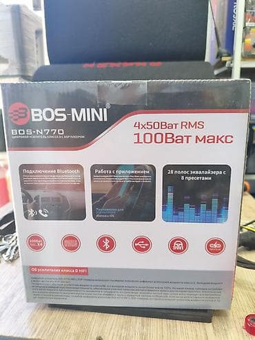 bose w210: Автомагнитола BOS-MINI BOS-N770 с DSP и цифровым усилителем класса D — 3