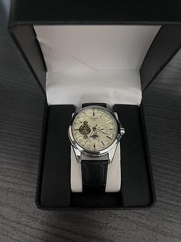 часы тисот: Механические часы Tissot с открытым балансом (open heart). - — 4