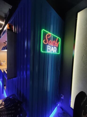 изготовление рекламных вывесок: | Неоновые вывески, Вывески, | Монтаж, Снятие размеров, Разработка дизайна — 11