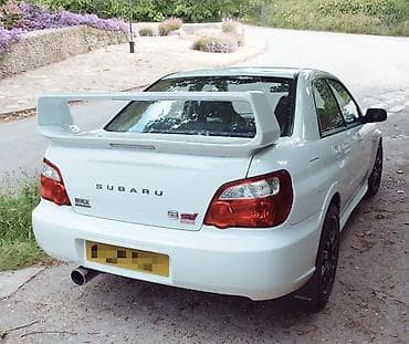 Унаа тетиктери: Арткы спойлер Subaru 2005 г., Оригинал — 2