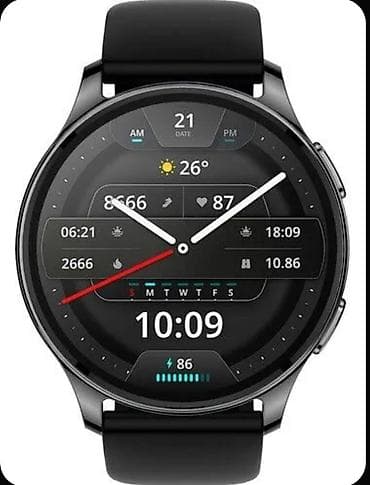 Amazfit: Смарт-часы Amazfit Pop 3R изготовлены в круглом корпусе из нержавеющей — 1