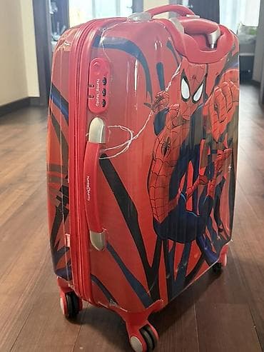 Чемодандар: Детский чемодан на колесах с героем Spider-Man (официальный Marvel) — 2