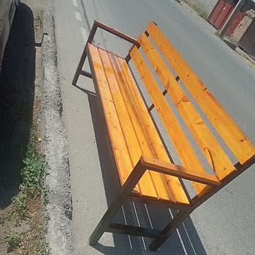 Отургучтар, табуреттер: Отургуч Металл, Жөлөнгүчү менен, Чатырсыз — 1