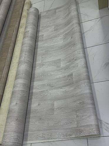 купить ленолиум: Линолеум с рисунком под светлое дерево (серый дуб) - Тип: рулонный — 1