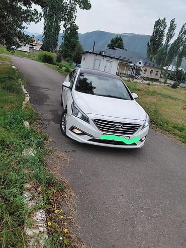 Транспорт: Hyundai Sonata: 2016 г., Автомат, Седан — 5